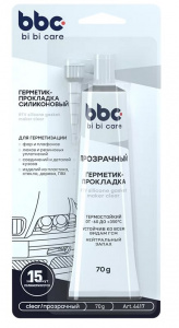 BiBiCare Герметик-прокладка прозрачный; 70г