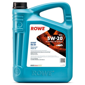 Rowe HIGHTEC SYNT RS D1 5W20;   4L (Chrysler MS6395, Ford WSS-M2C945-A/-B1/960-A1)