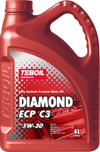 Teboil DIAMOND ECP C3 5W30 sn/cf;   к.4л, ACEA C2/C3, API SN BMW LL-04, MB 229.51, GM Dexos2