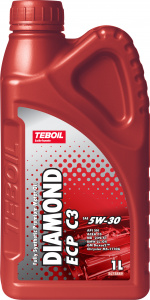 Teboil DIAMOND ECP C3 5W30 sn/cf;   к.1л, ACEA C2/C3, API SN BMW LL-04, MB 229.51, GM Dexos2