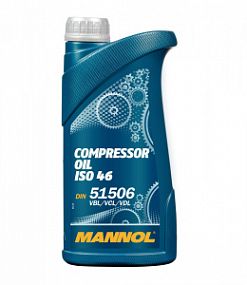 Mannol 2901 COMPRESSOR OIL ISO46;   1L Компрессорное масло