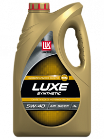 Lukoil LUXE 5W40 sn/cf;   4L синтетика