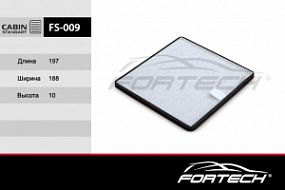 FS-009 FORTECH Салонный фильтр Daewoo matiz 05-