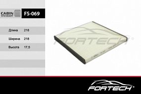 FS-069 FORTECH Салонный фильтр Subaru legacy 03-09; Toyota camry v40; Lexus lx/gx/rx 01-09