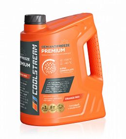 Coolstream PREMIUM 40 ORANGE RED; 5KG Карбоксилатный Красный антифриз