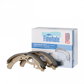 FINWHALE VR317 Тормозные колодки задние барабанные ABS; Granta/Priora