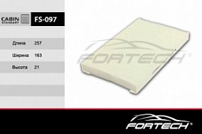 FS-097 FORTECH Салонный фильтр Fiat albea 02-, palio/siena 96-