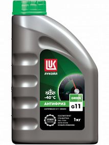 Лукойл АНТИФРИЗ G11 GREEN;  к. 1кг.