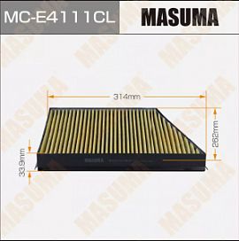 MC-E4111CL MASUMA Угольный фильтр салона Mercedes E 211 02-08