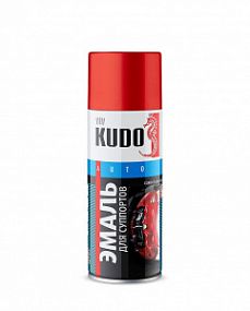 KU5211 KUDO Эмаль для суппортов - Красная; 520мл
