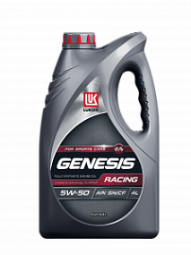 Lukoil GENESIS Racing 5W50 sq/cf;   4L