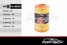 FA-051ST FORTECH Воздушный фильтр Citroen/Peugeot