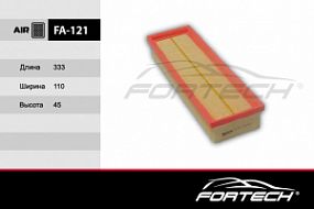 FA-121 FORTECH Воздушный фильтр Citroen c2/c3; Peugeot