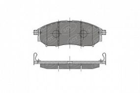 SP390 SCT Тормозные колодки передн. Pathfinder/Nacara 05-