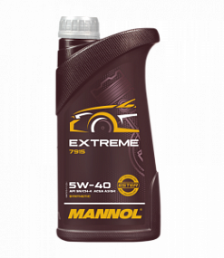 Mannol 7915 EXTREME 5W40;  1L Синт. моторное масло