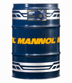 Mannol 7504 DIESEL EXTRA 10W40 ch-4/sl; 208L Полусинт. моторное масло