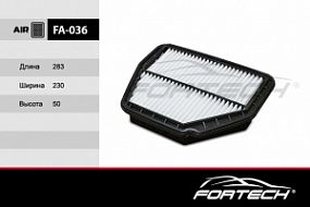 FA-036 FORTECH Воздушный фильтр Chevrolet captiva 06-