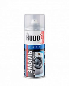 KU1311 KUDO Эмаль для бытовой техники - Белая; 520мл