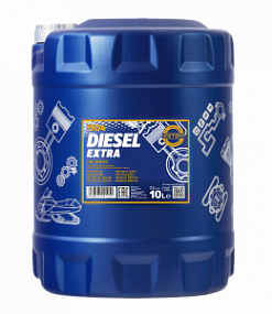 Mannol 7504 DIESEL EXTRA 10W40 ch-4/sl;  10L Полусинт. моторное масло