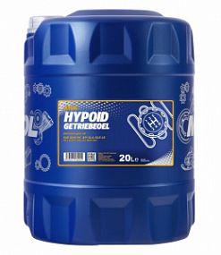 Mannol 8106 HYPOID Getriebeoel 80W90 gl-4/gl-5 ls;  20L Гипоид. трансмис. масло