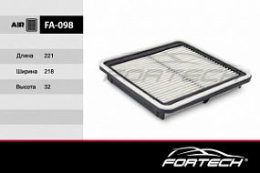 FA-098 FORTECH Воздушный фильтр Subaru impreza 08-, forester 08, legacy IV-V