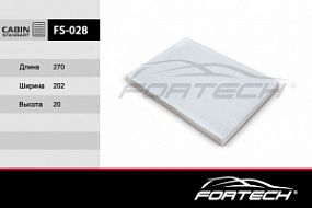 FS-028 FORTECH Салонный фильтр Suzuki grand vitara 05-