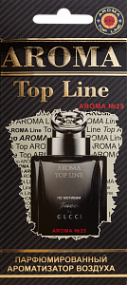 AROMA Top Line Ароматизатор воздуха №25  картон - Gucci by Gucci