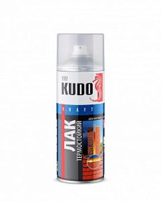 KU9006 KUDO ЛАК ТЕРМОСТОЙКИЙ; 520мл