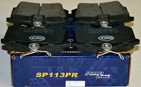 SP113 SCT Тормозные колодки задние Audi a3/a4 96-/03-; VW touran 03-; Skoda fabia 00-