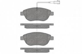 SP423 SCT Тормозные колодки передн. FIAT, LANCIA, OPEL