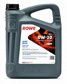 Rowe HIGHTEC SYNT RS C5 0W20 sp rc/sn;  5L  MB 229.71/229.72; BMW Longlife-17 FE+; ilsac gf-5/-6a