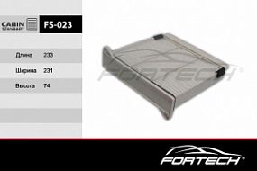 FS-023 FORTECH Салонный фильтр Mitsubishi lancer/outlander 03-