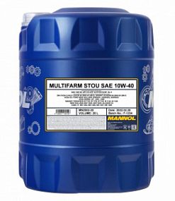 Mannol 2502 MULTIFARMSTOU SAE 10W40;  20L Полусинт. моторное масло