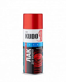 KU9021 KUDO ЛАК для тонировки ФАР - ЧЕРНЫЙ; 520мл