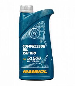 Mannol 2902 COMPRESSOR OIL ISO100;   1L Компрессорное масло