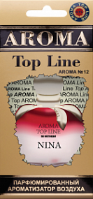 AROMA Top Line Ароматизатор воздуха №12  картон - Nina Ricci Nina