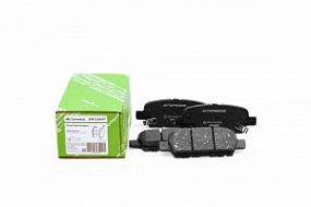 BP016AVT AVTORPIBOR Колодки тормозные задние без датчика Nissan Quashqai 07-/ X-trail 07-