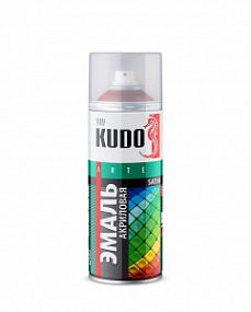 KU0A4008 KUDO Эмаль универсальная акриловая satin Ral4008 сигнально-фиолетовая; 520мл