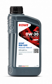 Rowe HIGHTEC SYNT RSB 0W30 12FE;  1L BMW Longlife-12 FE; MB 227.61/229.61