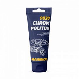 Mannol 9820 CHROM POLITUR; 100ML Полировочная паста для хромированных деталей