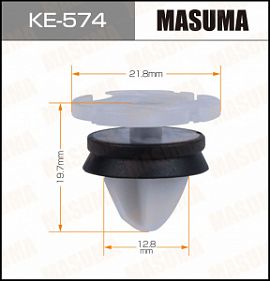 KE-574 MASUMA Клипса автомобильная (уп. 50шт.)