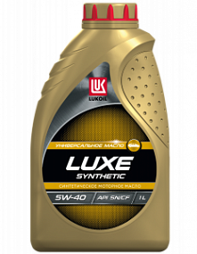 Lukoil LUXE 5W40 sn/cf;   1L синтетика