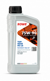 Rowe HIGHTEC TOP-GEAR SAE 75W90 HC-LS;   1L Трансмиссионное масло