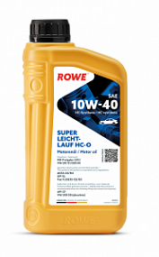 Rowe HIGHTEC SUPER LEICHTLAUF 10W40 HC-O sn/cf;   1L  MB 229.3; VW 501 01/505 00