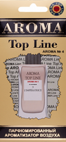 AROMA Top Line Ароматизатор воздуха  №4  картон - Dolce&Gabbana L'imperatrice