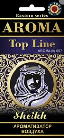 AROMA Top Line Восточный Ароматизатор воздуха  №007  картон - Sheikh