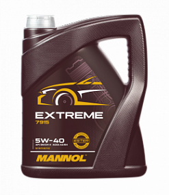 Mannol 7915 EXTREME 5W40;  4L Синт. моторное масло