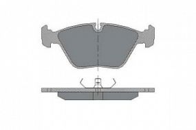 SP152 SCT Тормозные колодки передн. Bmw e32/34