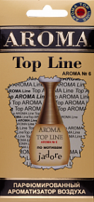 AROMA Top Line Ароматизатор воздуха  №6  картон - Dior J'adore