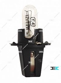 Mitsumoro W1,2W 12V 1,2W W2x4.6d с пластик. патроном нового образца (панель приборов) (100шт.в уп.)
